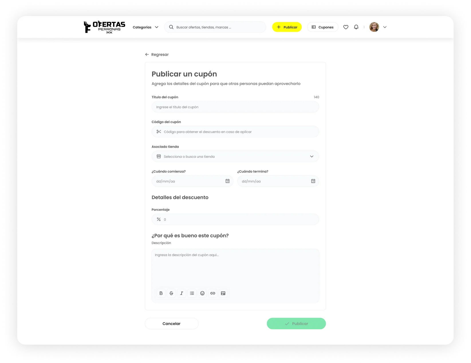Dashboard view 1